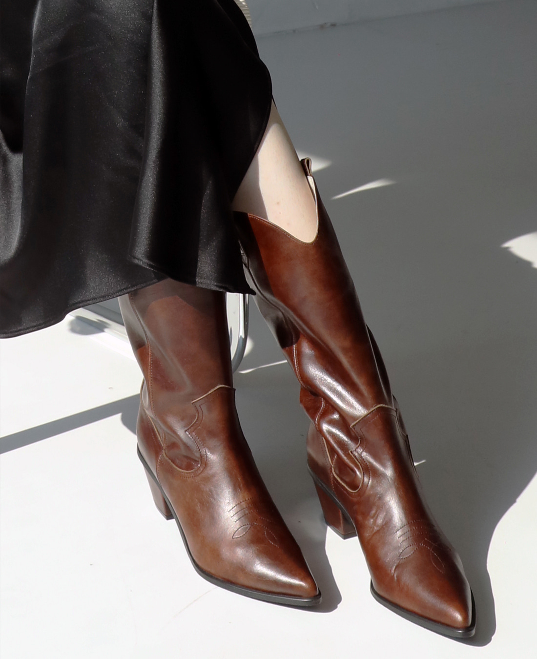 Western Boots (Vintage Brown)